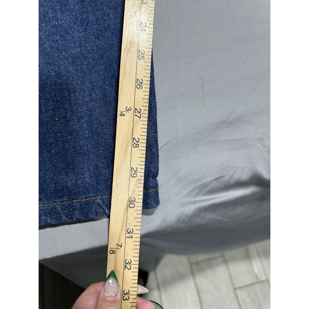 Big Bill‎ Flame Resistant Dark Wash Jeans 34x32 Cat 2 ARC Rated - Picture 2 of 10